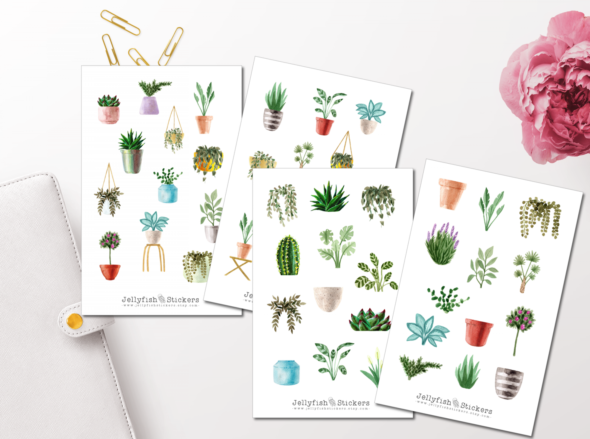 House plants Sticker Set